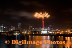 Fireworks Sky Tower Auckland NZ Jan '11 8750